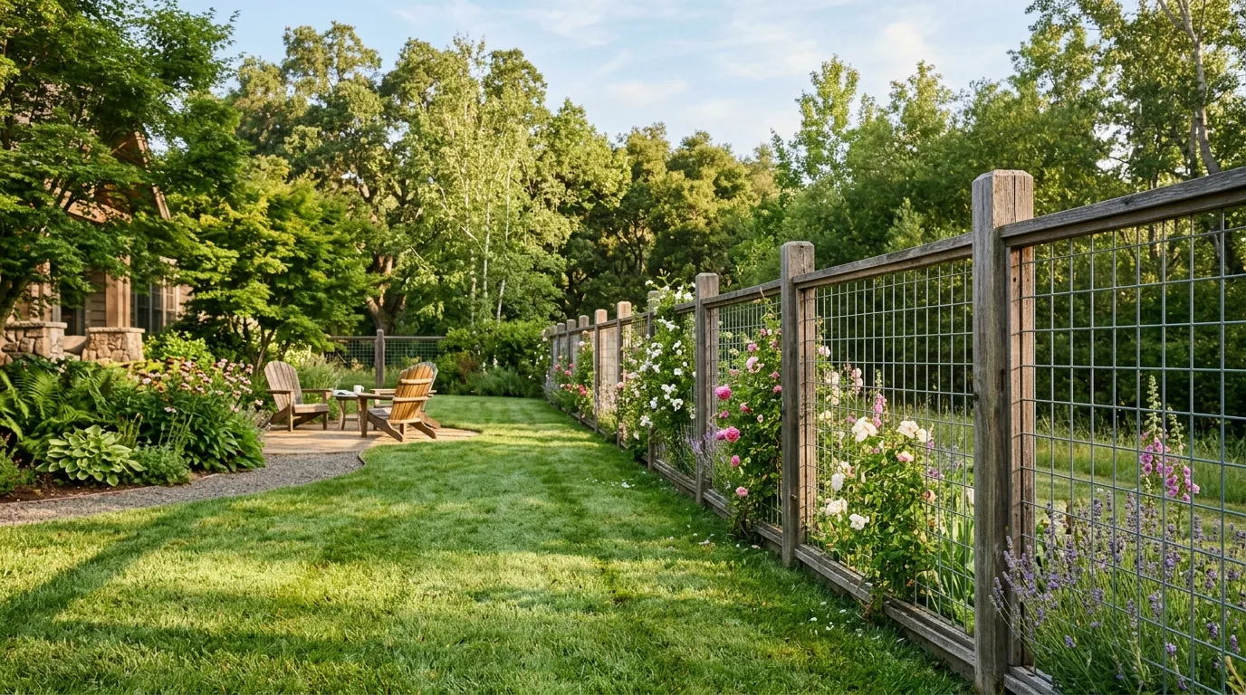 10 Hog Wire Fence Ideas for a Clean Design